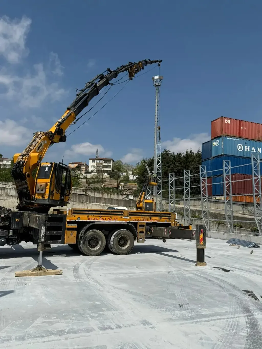 35 Tonluk Kırmalı Vinç