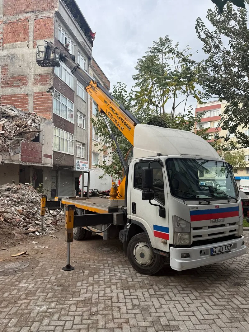 Sepetli Vinç Hangi İşlerde Kullanılır? 10 Gerçek Kullanım Alanı